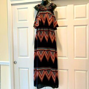 Heart and Soul Boho maxi-dress, size Large